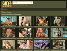 Tablet Screenshot of guyformature.com